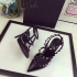 Valentino rockstud all black matte leather